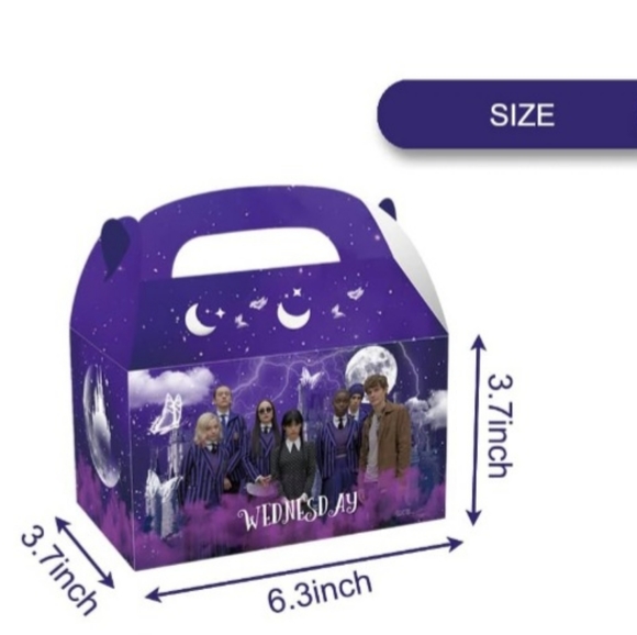 Wednesday Addams 30 Plus Piece Party Bundle New With Tags - Picture 2 of 7